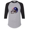 Three-Quarter Raglan Sleeve Baseball Jersey Thumbnail