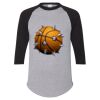 Three-Quarter Raglan Sleeve Baseball Jersey Thumbnail