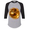 Three-Quarter Raglan Sleeve Baseball Jersey Thumbnail
