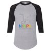 Three-Quarter Raglan Sleeve Baseball Jersey Thumbnail